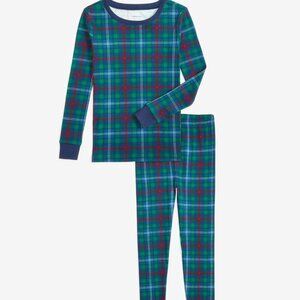 #103 Holiday Lane Little & Big Kids Family Plaid Cotton Matching  Pajamas Set